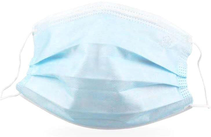 3 Ply Masker Sekali Pakai Pelindung Untuk Perlindungan Virus Multi Warna