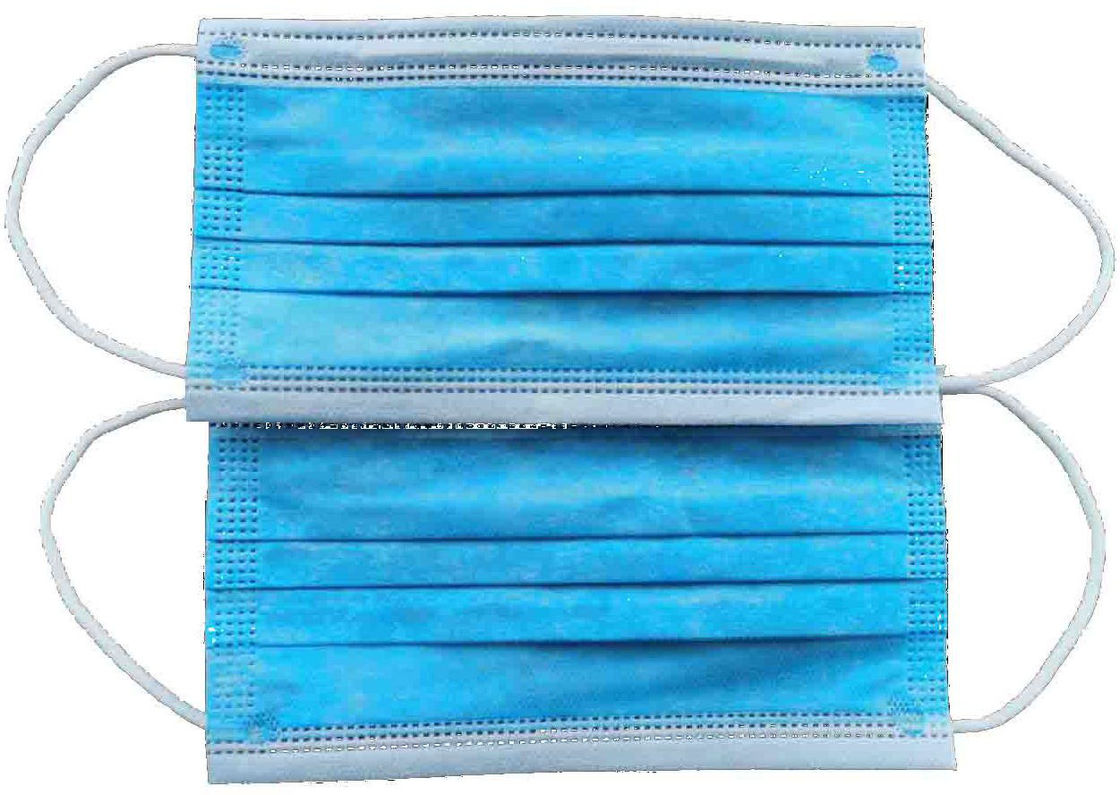 3 Ply Masker Sekali Pakai Pelindung Untuk Perlindungan Virus Multi Warna