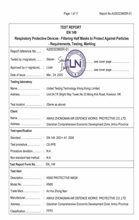 Easy Carrying Single Use N95 Dust Mask Ramah Lingkungan Non Woven Fabric