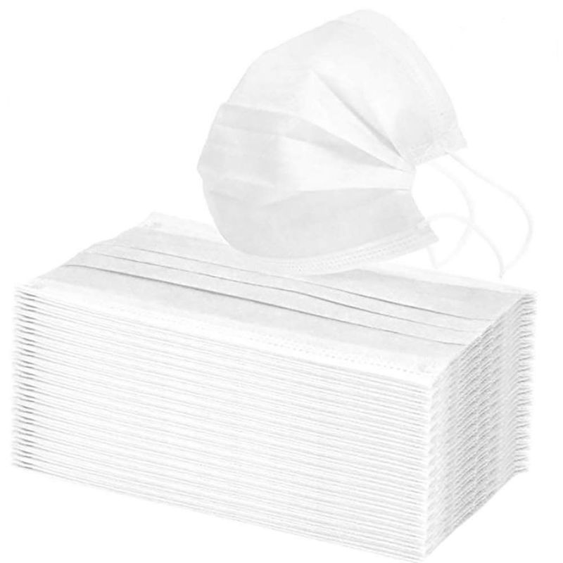 Permeabilitas Udara Yang Baik Masker Wajah Non Woven Untuk Dewasa Anti Virus Bernapas