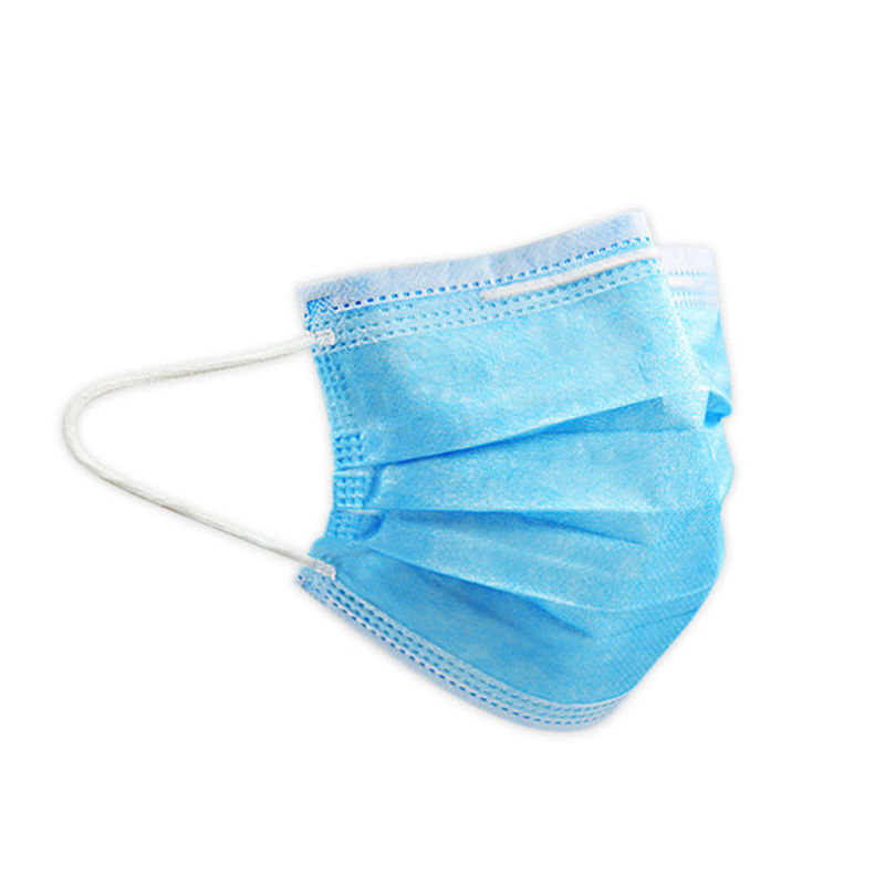 Elastis Earloop 3 Ply Masker Sekali Pakai / Topeng Perlindungan Polusi Udara