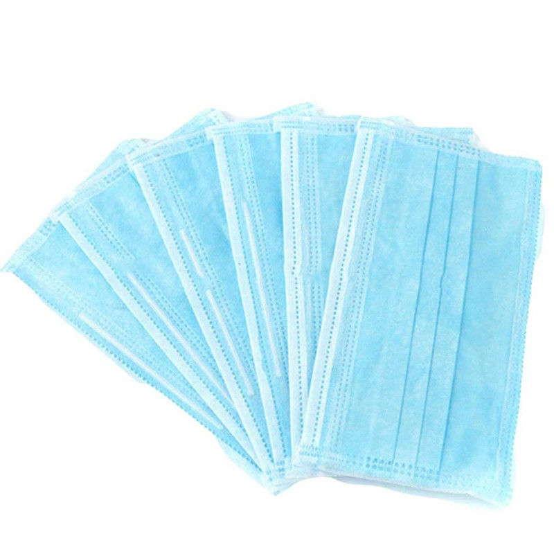 Non Woven Anti Virus Earloop sekali pakai Face Mask Reusable Anti Polusi