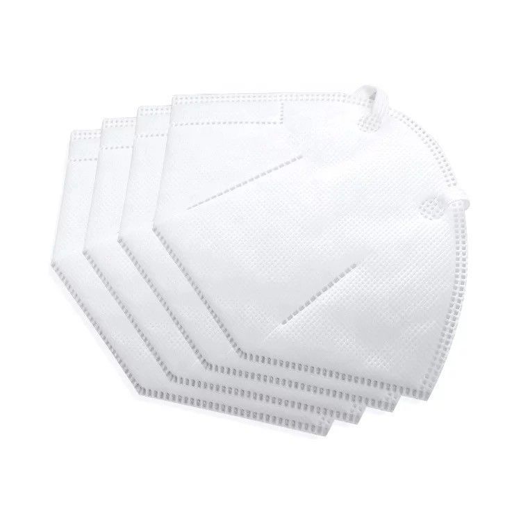 Masker Sekali Pakai N95 Warna Putih Kain Non Woven Fiberglass Gratis
