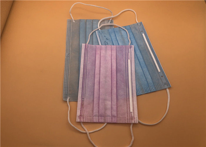 3 Ply Face Medical Mask / Masker Bedah Medis Isolasi Debu Tidak Beracun