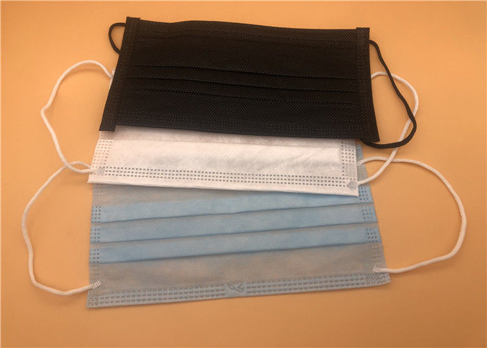 Masker Medis Anti Resapan Wajah / Respirasi 3 Ply Pengait Telinga Operasi Masker Wajah