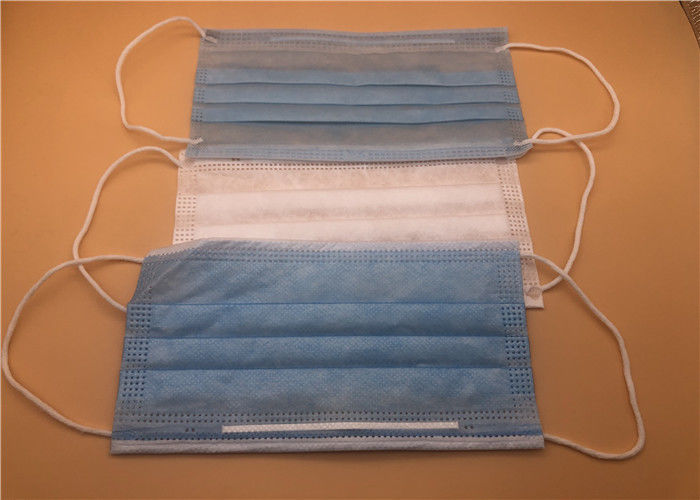 Masker Sekali Pakai Gigi Non Woven Lembut Memakai 17,5 X 9,5 Cm Untuk Dewasa