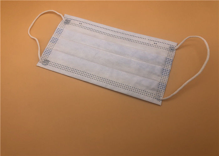 Masker Sekali Pakai Anti Bakteri Non Woven Dengan Ikat Kepala Elastis Atau Dasi Pada