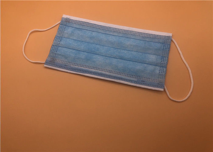 Masker Sekali Pakai Anti Bakteri Non Woven Dengan Ikat Kepala Elastis Atau Dasi Pada