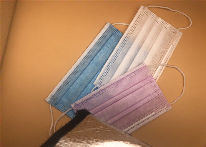 Elastis Earloop 3 Ply Masker Sekali Pakai / Topeng Perlindungan Polusi Udara