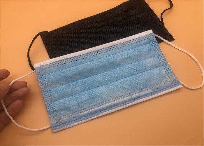 Masker Wajah Sekali Pakai Sangat Lembut / Masker Wajah Pengait Telinga Biru