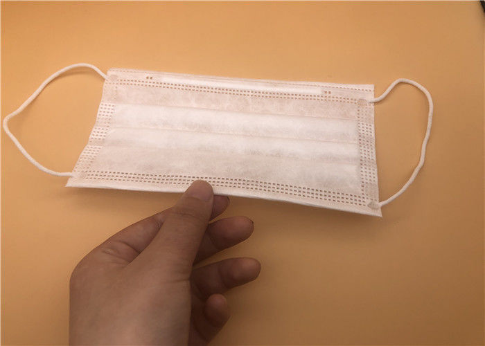 Masker Rumah Sakit Sekali Pakai Pelindung Yang Efektif Earloop Non Woven Fabric
