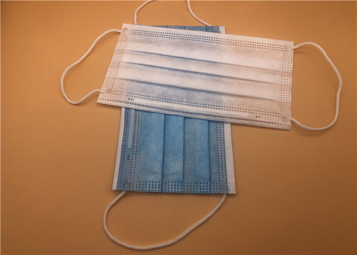 Masker Wajah Kain Tahan Kimia Non Woven Untuk Memfilter Bakteri Serbuk Sari