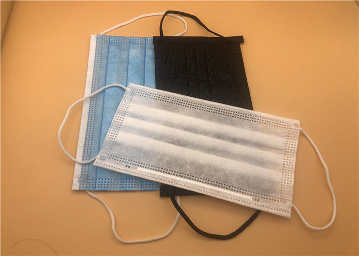 Masker Wajah Pakai 3 Ply Putih Untuk Industri Makanan Bebas Debu