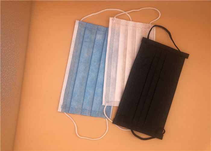 Keselamatan Pribadi Masker Wajah Non Woven Sekali Pakai / Masker Pengait Telinga Sekali Pakai