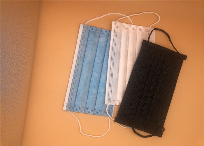 Pengait Telinga Sekali Pakai Masker Non Woven / Masker Medis Sekali Pakai Bebas Serat