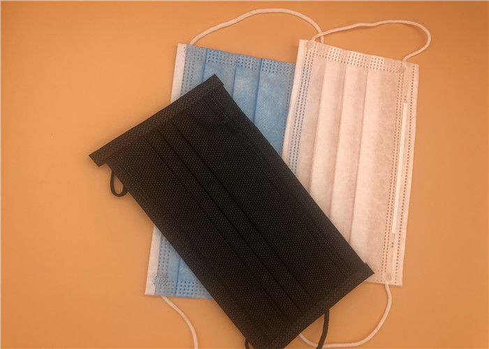 Pengait Telinga Sekali Pakai Masker Non Woven / Masker Medis Sekali Pakai Bebas Serat