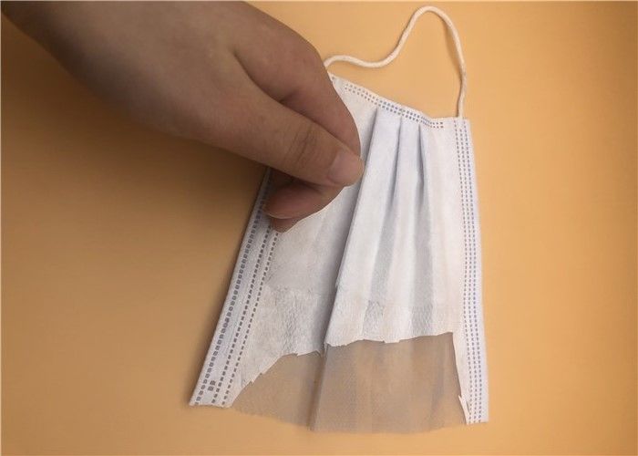 Masker Pernapasan Mudah Sekali Pakai 3 Lapisan Masker Wajah BFE Tinggi Lembut Nyaman