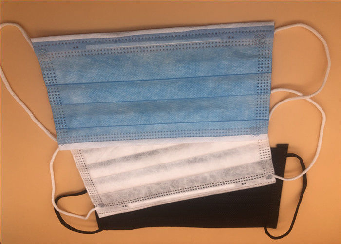 Earloop Sipil 3 Ply Masker Sekali Pakai Non Woven / Topeng Anti Virus Sekali Pakai