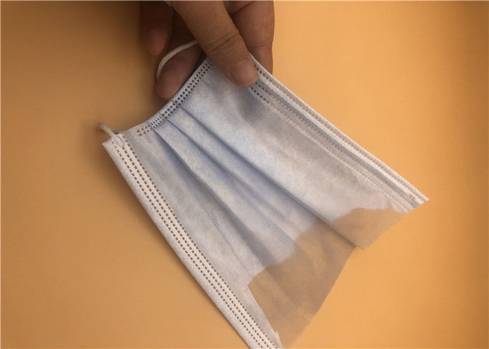 3 Ply Masker Sekali Pakai Pengait Telinga Sekali Pakai Keselamatan Filter Nyaman Bernapas