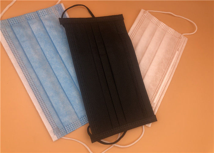 3 Ply Masker Sekali Pakai Pengait Telinga Sekali Pakai Keselamatan Filter Nyaman Bernapas