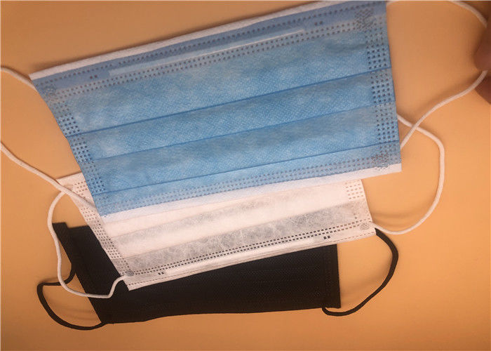 Masker Wajah Pengait 3 Ply Sekali Pakai Masker Medis Non Woven / Pakai
