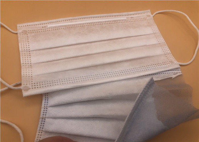 Masker Bedah Medis Kelas 3 Lapis Terhadap Kuman Anti Debu Dapat Dilipat