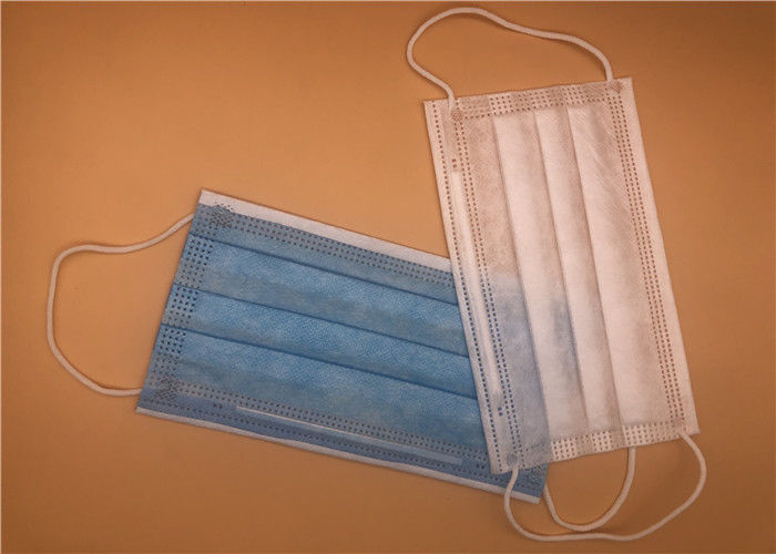 Masker Bedah Higienis 3 Ply Rendah Resistensi Terhadap Pernapasan Polusi Anti Kabut