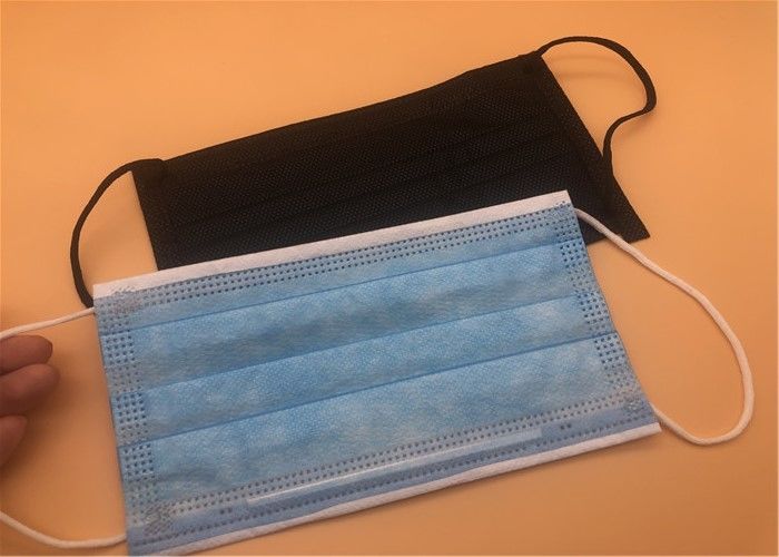 Masker Wajah Sekali Pakai 3 Ply Tanpa Iritasi Untuk Klinik Perawatan Kesehatan Salon Kecantikan