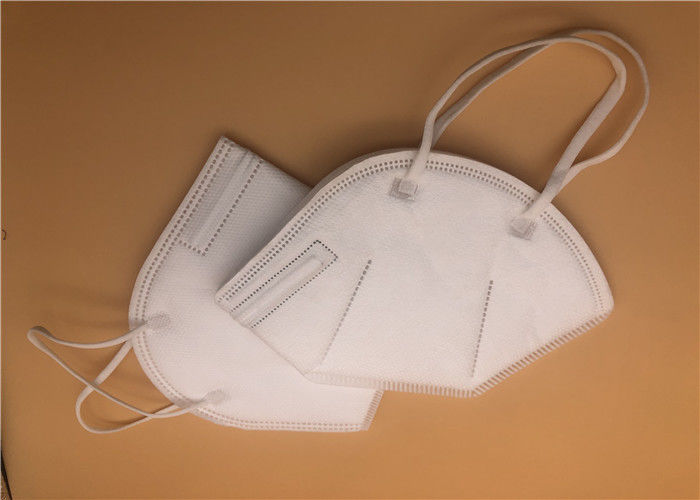 N95 Particulate Mask PP Non Woven Fabric Lembut Non Mengiritasi Kulit