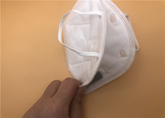 Anti Flu N95 Masker Filter Respirator Wajah Non Woven Sekali Pakai 3 Ply FFP2
