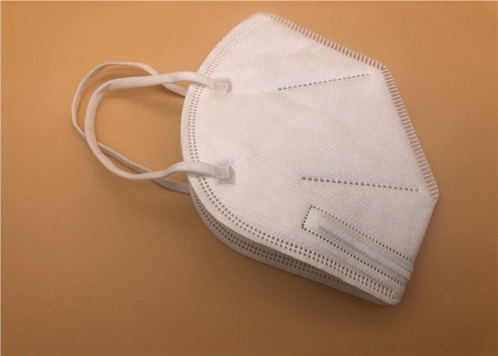 Anti Flu N95 Masker Filter Respirator Wajah Non Woven Sekali Pakai 3 Ply FFP2