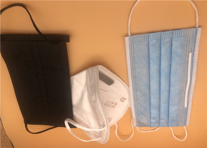 Breathability tinggi KN95 Masker Debu / Masker Medis Kn95 Lipat Tahan Tahan Fliud