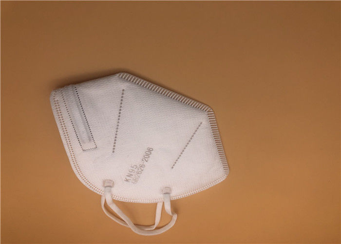 Isolasi White KN95 Dust Mask / Kn95 Civil Mask Resistensi Nafas Rendah
