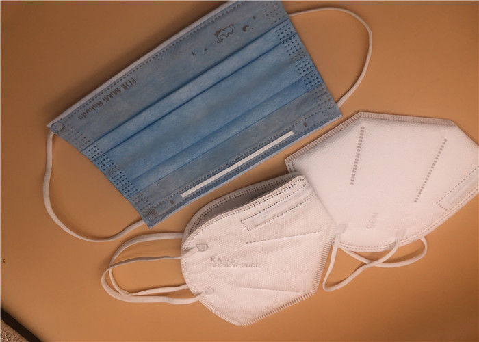 Masker Bedah Non Woven Kn95 Lima Lapisan Disesuaikan Dengan Hidung Bar Disesuaikan
