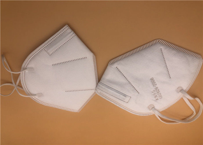 Masker Debu Nonwoven FFP2 Nonwoven sekali pakai / Gaya Pengait Telinga Half Face Lipat N95