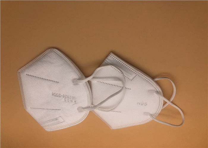 Masker Respirator Medis Hipoalergenik Bantuan Sekali Pakai Membatasi Kuman