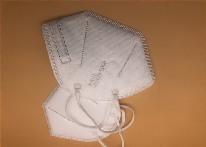 Masker Respirator Medis Hipoalergenik Bantuan Sekali Pakai Membatasi Kuman