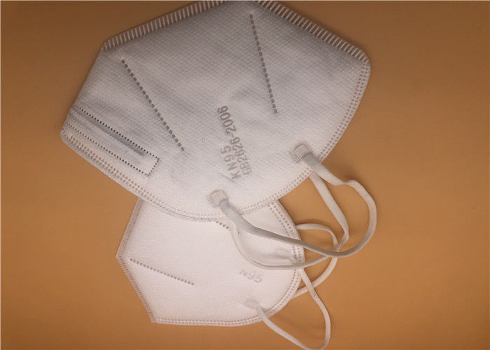 Penggunaan Tunggal Masker Debu N95 Mudah Dibawa Ramah Lingkungan Kain Non Woven