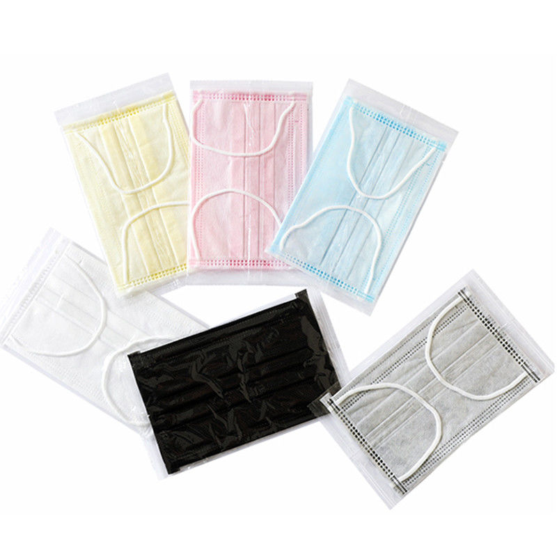 Salon Kecantikan Kuku 3 Ply Anak Masker Sekali Pakai Grinding Dukungan Industri Pengamplasan