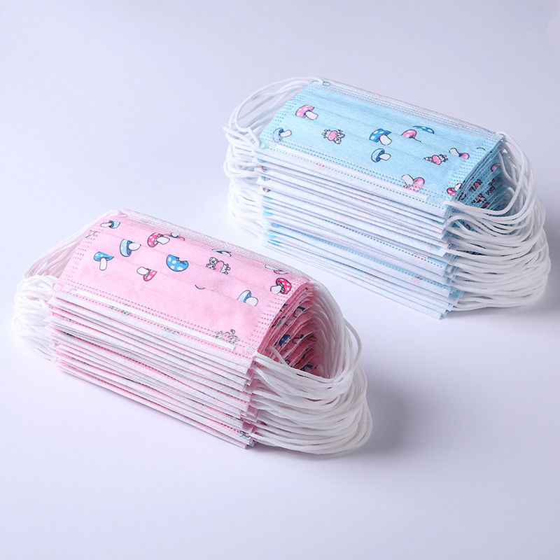 Masker Anak Sekali Pakai Lima Warna / Masker Medis Anak-Anak Bfe 95%