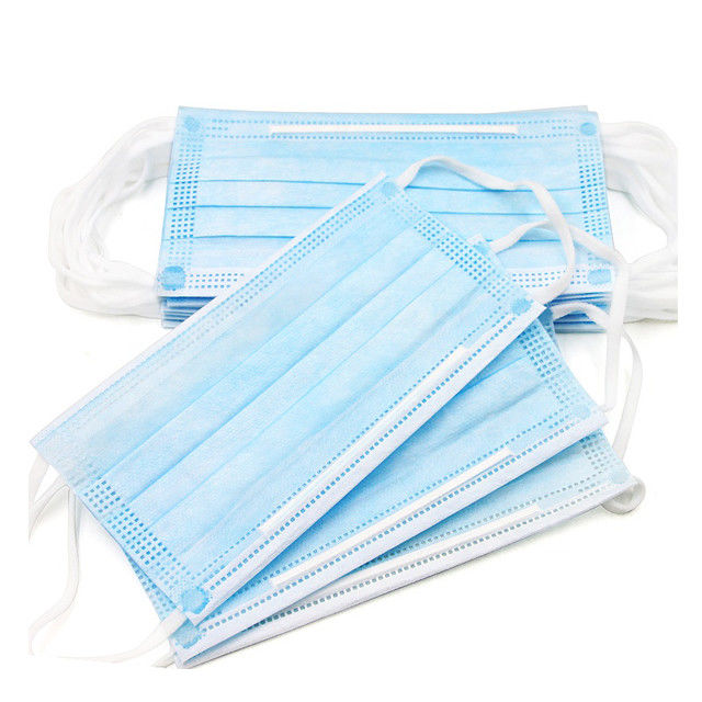 Blue Kids Sick Mask Aman Untuk Balita Sekali Pakai dengan Pengait Telinga Elastis
